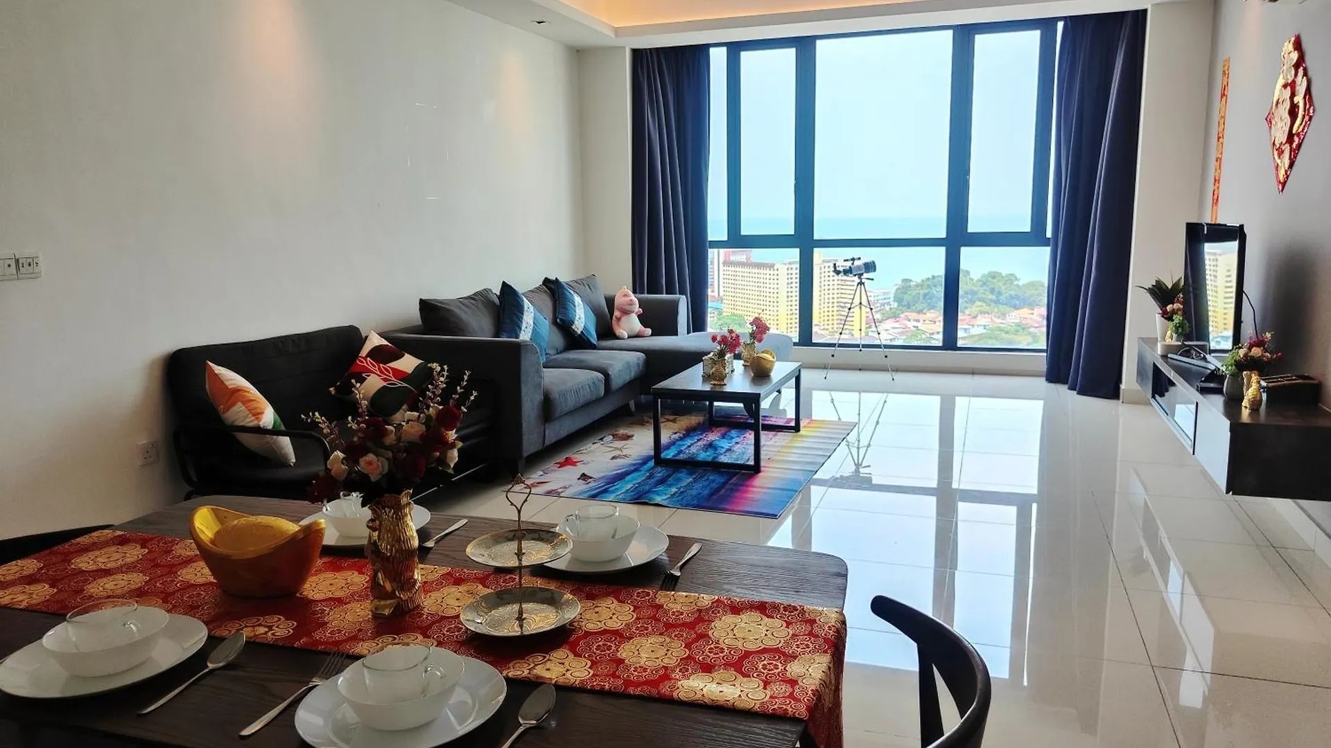 Amazing Seaview 2 Bedroom Bathtub Georgetown 6-8People超级海景双房带浴缸高级公寓 Malaisie