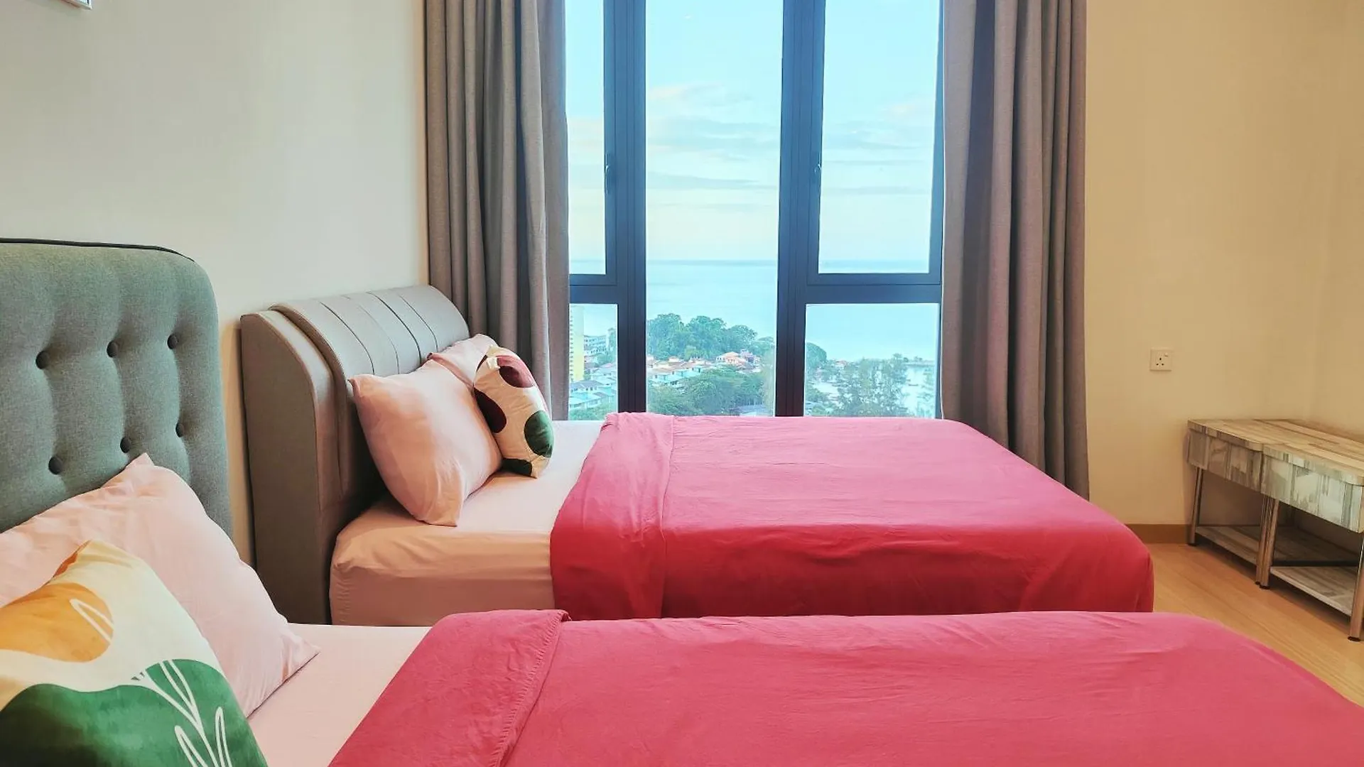 Apartment Amazing Seaview 2 Bedroom Bathtub Georgetown 6-8People超级海景双房带浴缸高级公寓 Malaysia